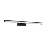 Eglo Wall Light Vadumi Black Bathroom 11W 1350lm - 840 Cool White | IP44 